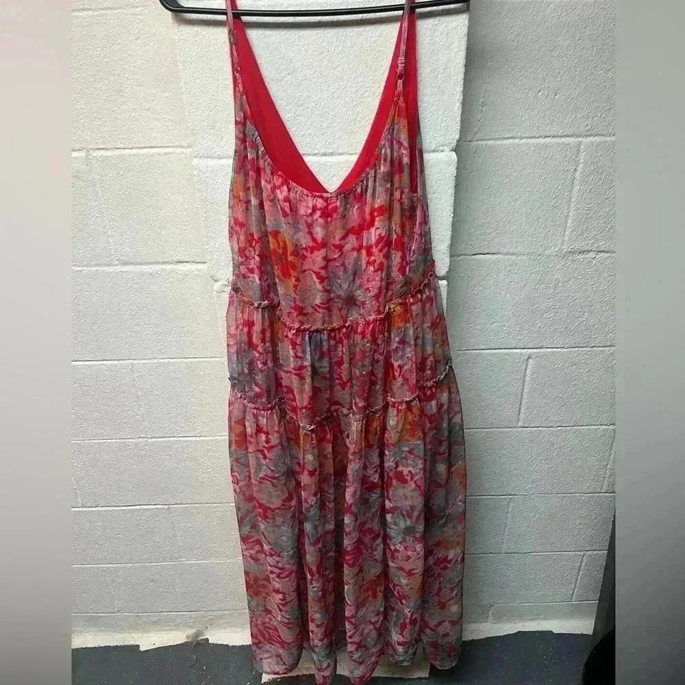 AEMI + CO tiered maxi dress